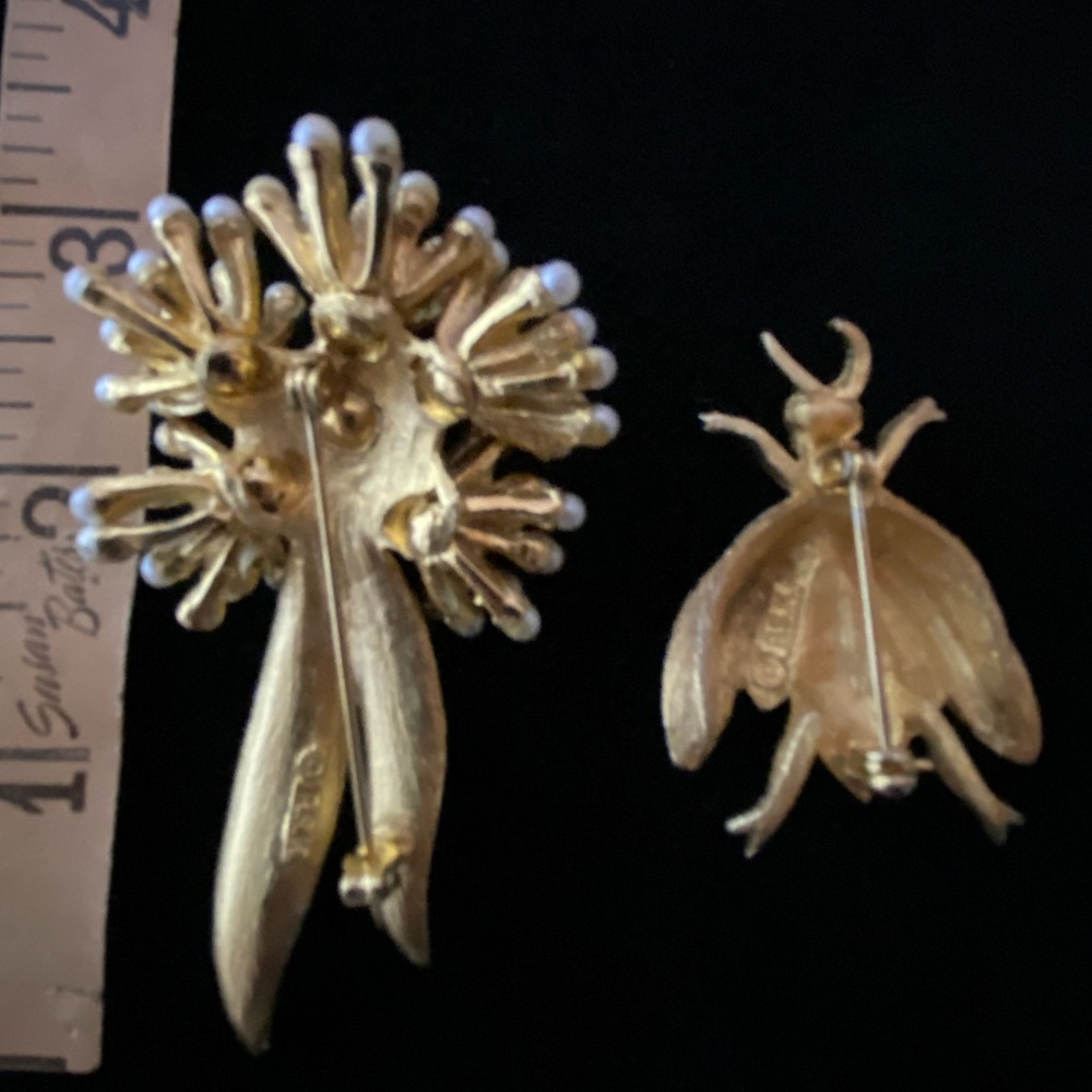 Two signed BSK Brooches. - Picture 3 of 5